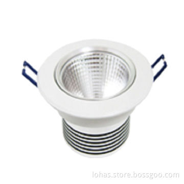 LED downlight, COB ，Epistar LED, 630lm, AC 85V-240V, perfect design,CE ROHs certified